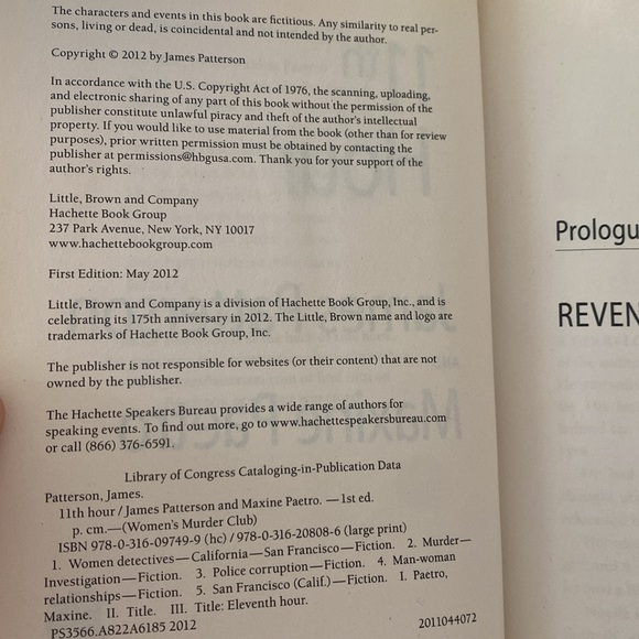 James Patterson First Edition Books - 9th Judgement, 10th Anniversary, 11th Hour - Picture 9 of 13